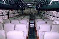 56 Seater (3x2) Bus Inner Look
