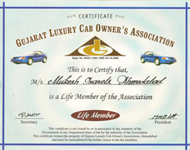 Gujarat Luxury Cab Owner's Association